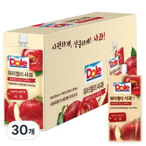 동원 쩰리 Dole워터젤리 사과 130ml 30개 419014