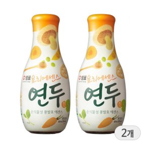 샘표 요리에센스 연두 진 500ml x 2개