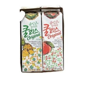 쿨피스 오리지널 복숭아/파인애플 930ml x 4 코스트코