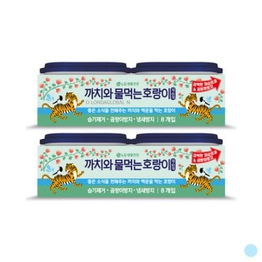  홈스타 까치와물먹는호랑이 곰팡이 습기 275g 8입 X2