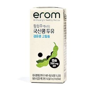 [이롬] 황성주 검은콩 고칼슘 두유 190ml*100팩[33785079]