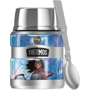 독일 써모스 보 도시락통 죽통 푸드자 MS Marvel Official Smile Thermos 스테인리스 스틸 Food