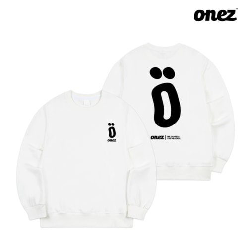 [ONEZ] 원즈 스웨트셔츠 OZ SYMBOL (OZ150) 화이트 - SSG.COM