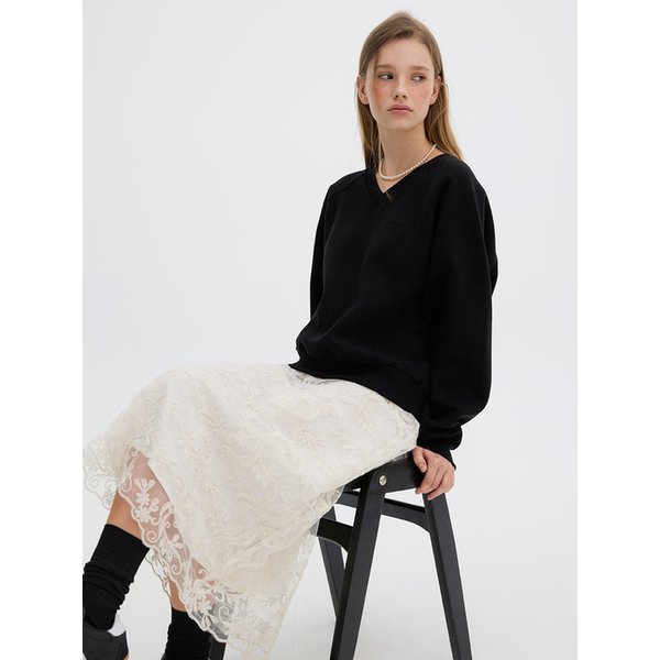 세미 A라인 레이스 스커트 OH5XS9850