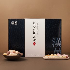 청양구기자 인정한과혼합선물세트1kg/6종혼합(구기자,누릉지,쑥,오미자,참깨,흑임자)_신세계백화점포장