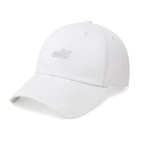 푸마 에센셜 로고패치 베이스볼 볼캡 모자 화이트 025997 02_P410492026