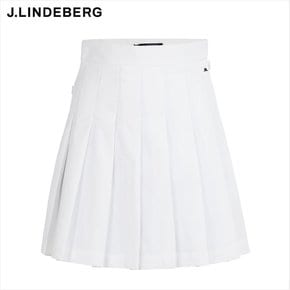 [J.LINDEBERG]여성 골프치마/제이린드버그 골프웨어 아디나 플리츠스커트/GWSD06345 0000/GWSD10005 화이트