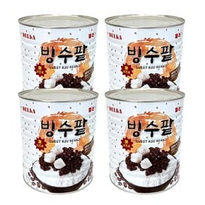 델라 빙수 재료 빙수팥 3kg 대용량 4개