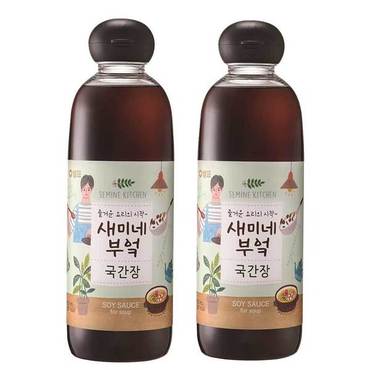  새미네부엌 국간장 830ml, 2개