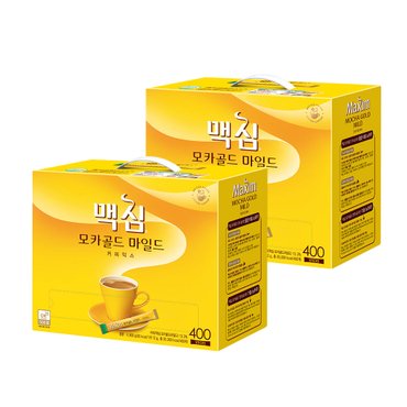 동서 식품 맥심 모카골드 커피믹스 800T(400Tx2)