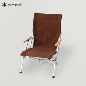 일본 스노우피크 로우체어 30 접이식 캠핑 의자 LV-091 브라운