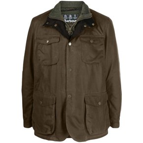 [해외배송] 바버 OGSTON 하이넥 WAXED 자켓 MWX0700OL51 B0192308772