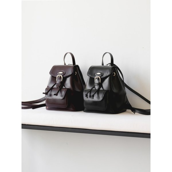 [리퍼브]Nute Buckle Backpack Mini_2color