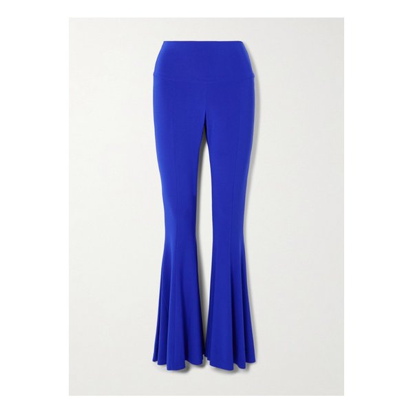 노마카말리 피시테일 스트레치 저지 플레어 팬츠 블루 1647597338907636