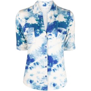 Shirt Majestic Shirts Blue Blue M362FCH014CHEMISE285