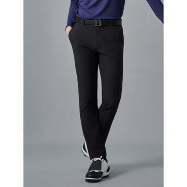 빈폴골프 [Essential] 남성 가을 면터치 슬림 팬츠 - 블랙(BJ4821B705)
