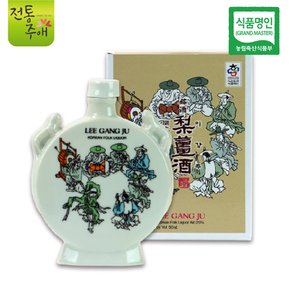 조정형명인 전주이강주 편병 미니어쳐 25도 100ml