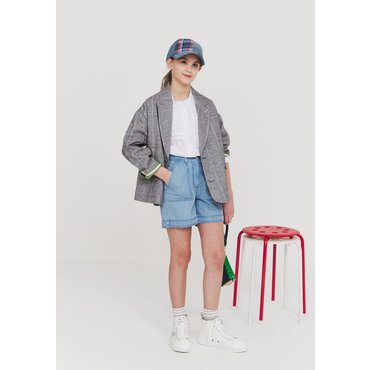 블루테일 AWA6JK02BN 유로피안 브라운 블레이저 자켓