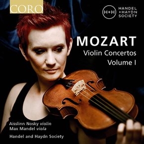 WOLFGANG AMADEUS MOZART - VIOLIN CONCERTOS 3,4, SINFONIA CONCERTANTE/ AISSLINN NOSKY, MAX