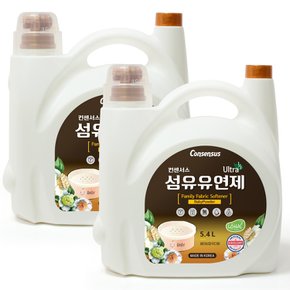 고농축 순한 섬유유연제 베이비파우더 5.4L x2개