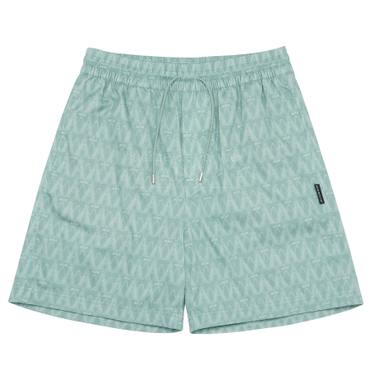 아크메드라비 A LOGO MONOGRAM PATTERN SHORT PANTS MINT - 모노그램 패턴 반바지