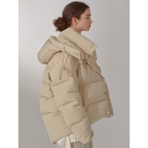 BAZEL Reversible Goose Down Puffer Jumper_Soft Beige