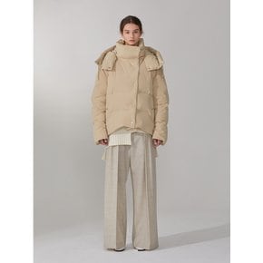 BAZEL Reversible Goose Down Puffer Jumper_Soft Beige