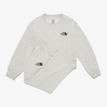 노스페이스 [노스페이스키즈 공식] NM5MR04S 걸즈 앤 그루브 세트_OATMEAL