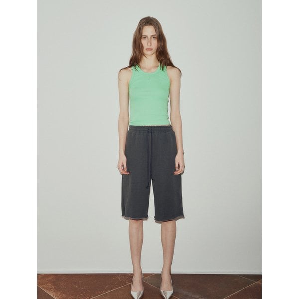 LOGO SLEEVELESS TOP (GREEN)