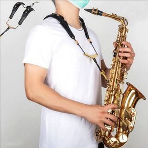 가죽 색소폰 스트랩 멜빵 색소폰 목걸이 악세사리 어깨 걸이