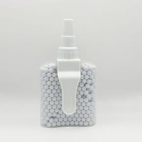 아카데미 비비탄 총알 BB탄 6mm 800발 장난감총 서바이벌 탄통 리필 800p