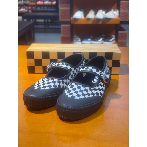 [여주점] (남여공용) 스니커즈 메리제인 레더 (블랙) (VN000CSGCKK)