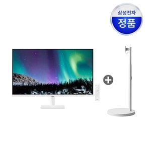 삼성 삼탠바이미 LS32DM703UK-ST 32인치 M7 스마트 모니터 & 이동식거치대 화이트 2024년형