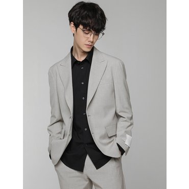 본 마일드 투톤 세미오버핏 자켓 베이지 BN3SEA241BE
