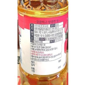 식초 2배사과식초 백설 900ml X5개 식당 업소용 식자재 2배