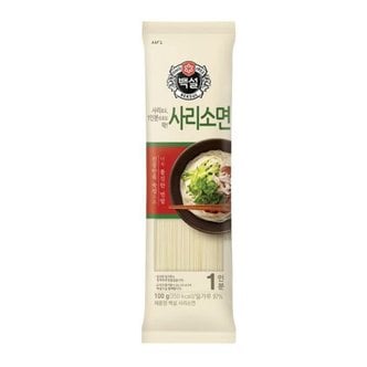  CJ제일제당 백설 사리소면 100g x35개