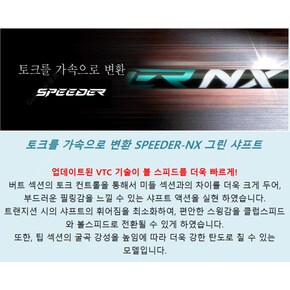 스릭슨[SRIXON] 드라이버 전용 스피더 NX 그린 [GREEN] 샤프트 / 정품