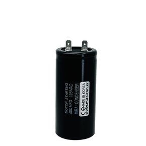 125VAC 400uF 모터 기동 Start 콘덴서 캔타입 소1소1 보일러 펌프 커패시터