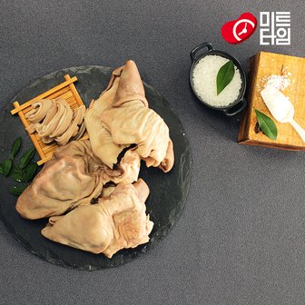 미트타임 국내산 돼지 오소리감투 1마리분 통째로 / 개당 200-300g