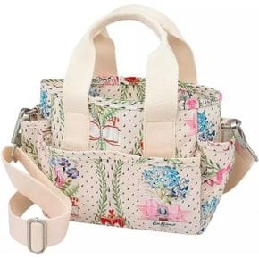 영국 캐스키드슨 토트백 Cath Kidston Mini Tripper Crossbody Tote Bag Royal Bouquet in Cream