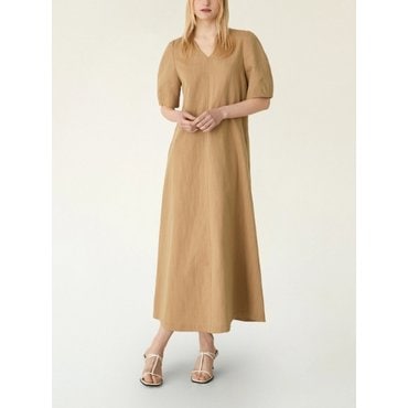 DKNY (시즌오프30%)린넨 A라인 원피스 (DW2F3WOP415L)