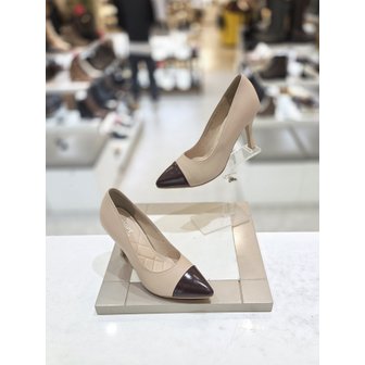 미소페 [시흥점] 여성 8센티 앞코 포인트라인 세미구두 (712431008)