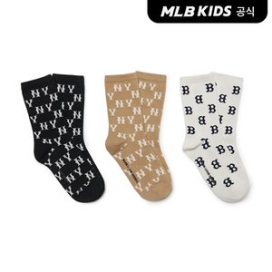 MLB키즈 (공식)24N 클래식 모노그램 박스 세트 MLB (Black)