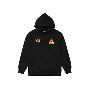 팔라스 Y-3 로고 후디 블랙