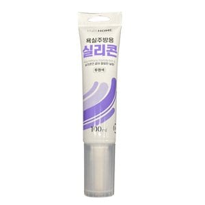  하이홈 욕실주방용 홈실리콘 투명 100ml