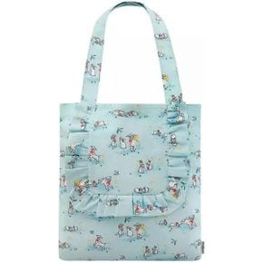 영국 캐스키드슨 토트백 Cath Kidston Frilled Cotton Tote Bag Shopper in Bunnies and Lambs P