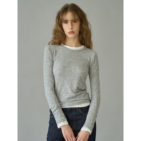 Basic layered t-shirts_melange