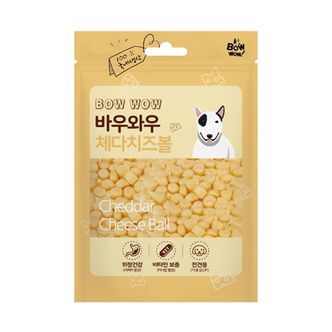 오너클랜 강아지 치즈볼 체다치즈 100g 애견 특식 간식