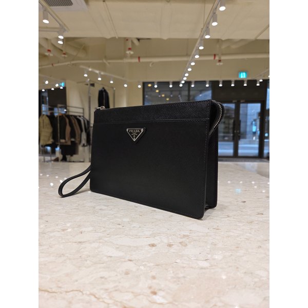 [부산점] [프라다] 남성 사피아노 트래블 클러치백 2VF032-9Z2-F0002