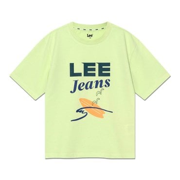 Lee Kids 베이직 리진스 반팔티셔츠 민트 LK2502ST24MI